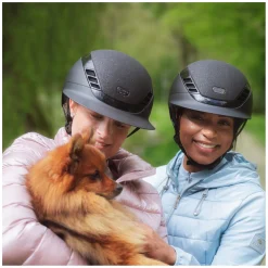 ABUS PIKEUR Reithelm AirLuxe Supreme Glam Long Visor