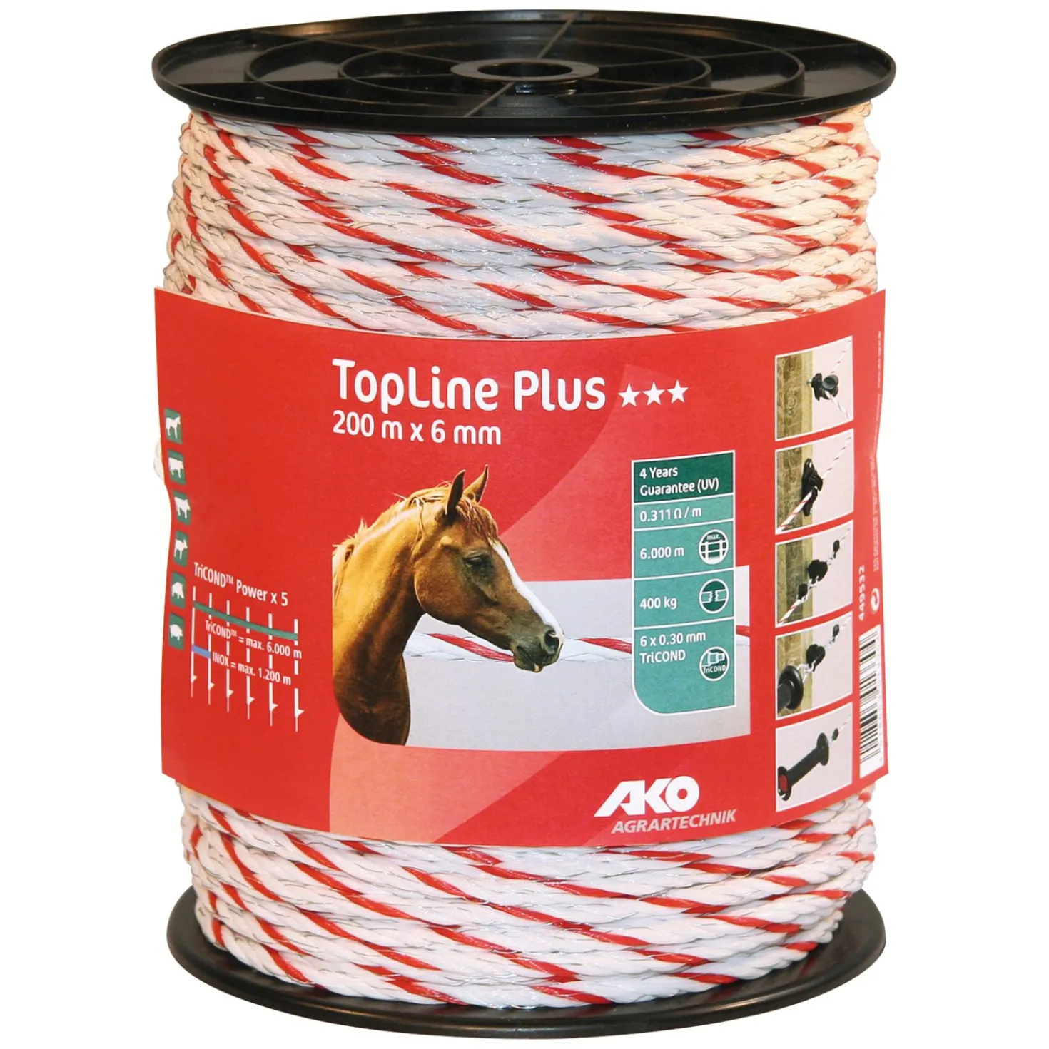 AKO Elektroseil TopLine Plus, Ø 6 mm