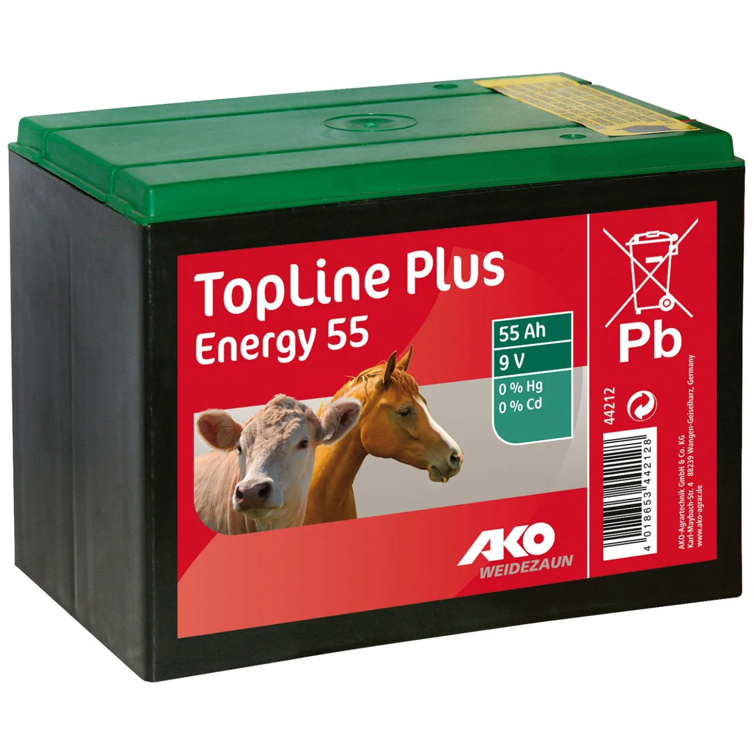 AKO Trockenbatterie 9V/55Ah