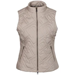 ALESSANDRO ALBANESE Monogram Steppweste Neve