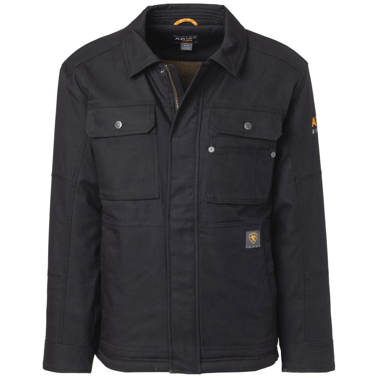 ARIAT MNS Rebar DuraCanvas Sherpa-Lined Coat