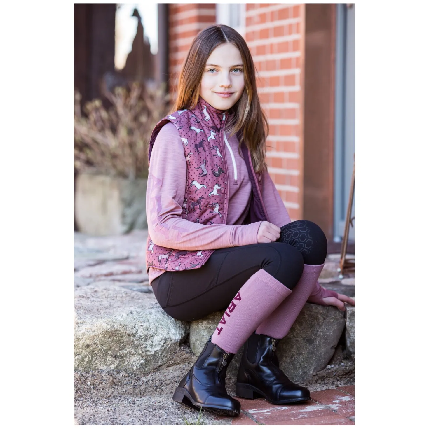 ARIAT Reitleggings Venture Thermal Half Grip