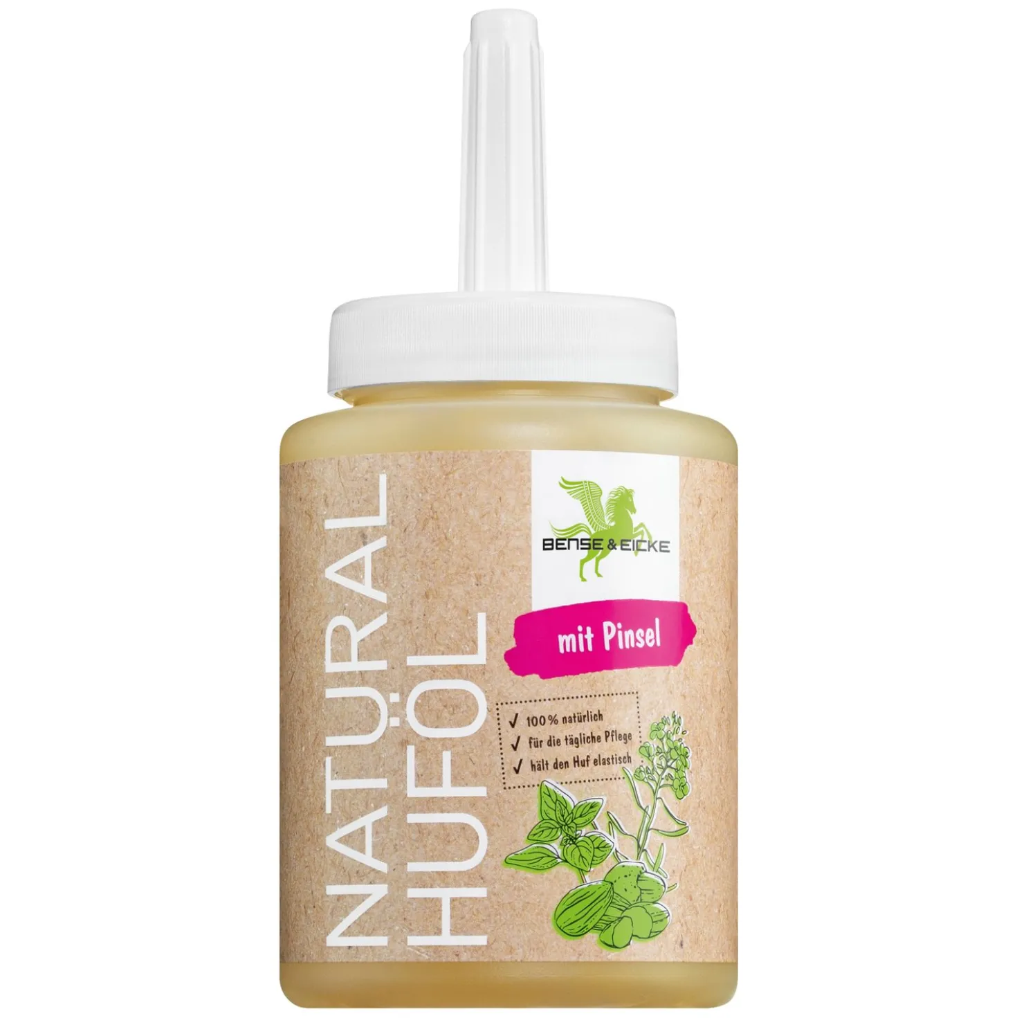 BENSE & EICKE Natural Huföl mit Pinsel