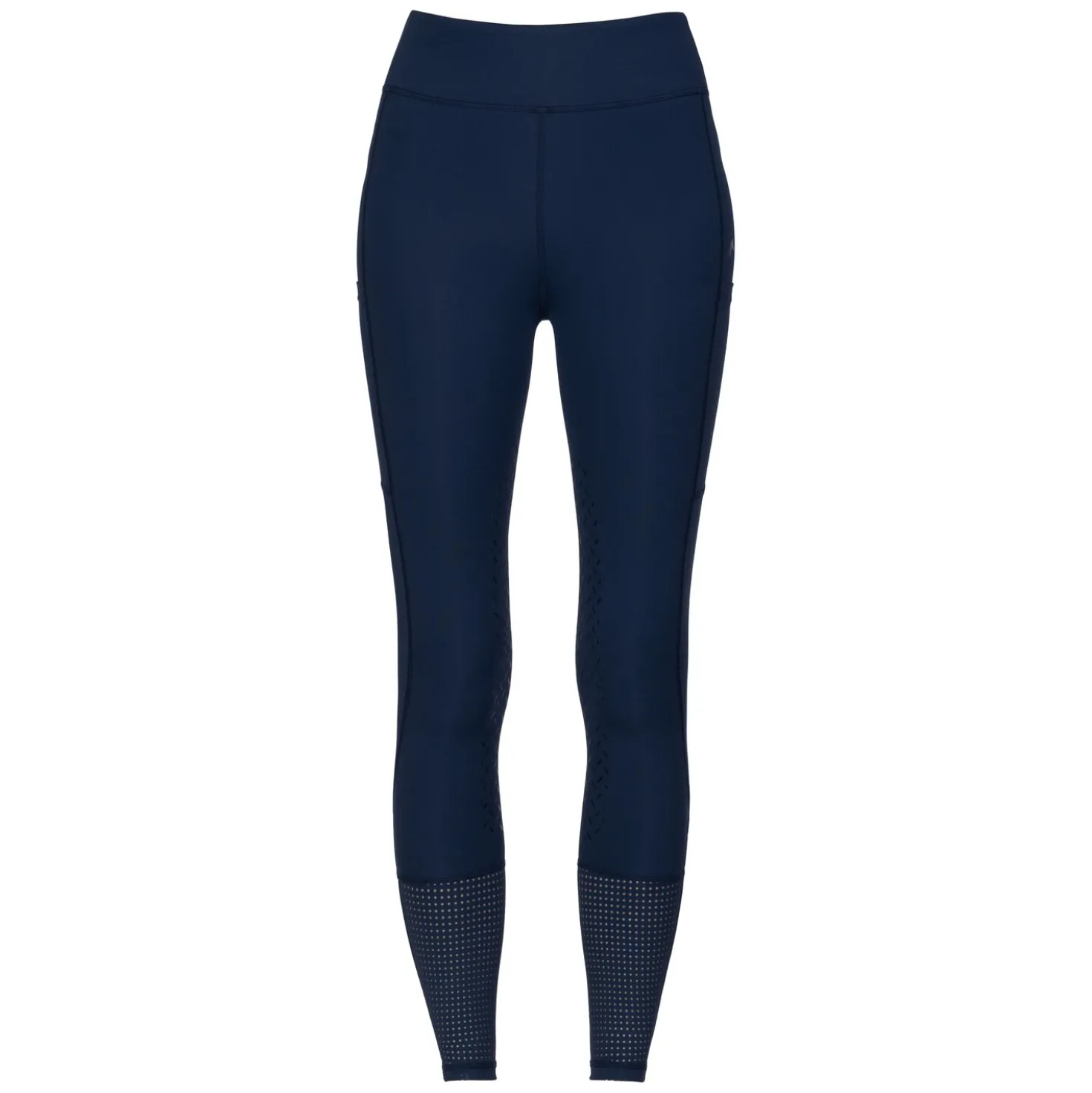 black forest Grip-Halbbesatz-Reitleggings mit Mesh