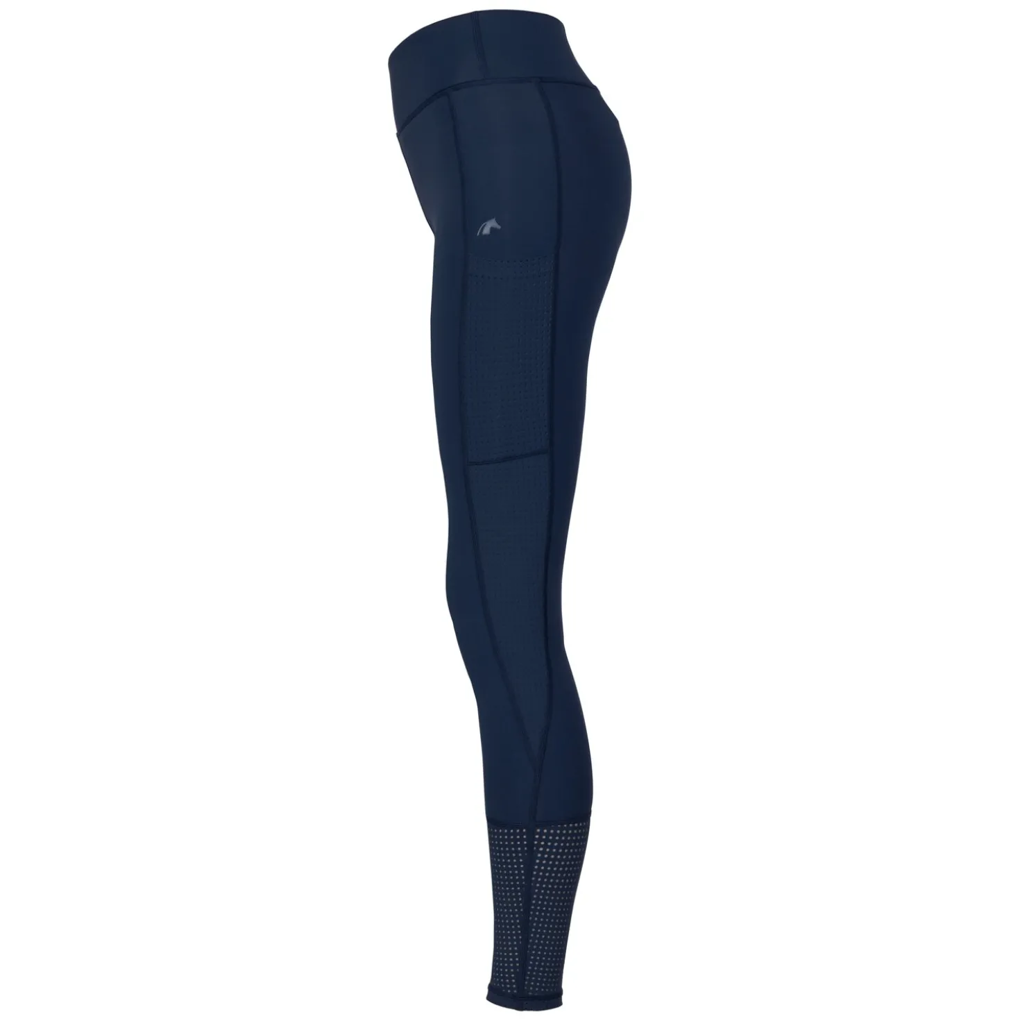 black forest Grip-Halbbesatz-Reitleggings mit Mesh