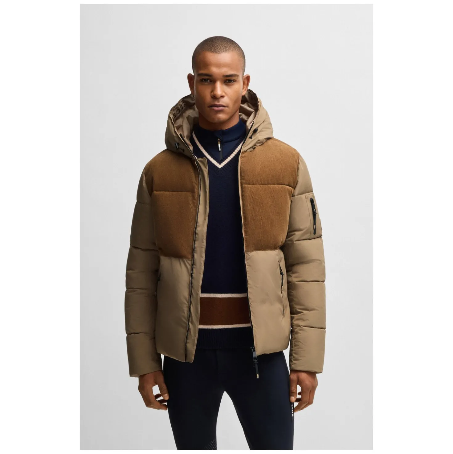 BOSS EQUESTRIAN Cord Pufferjacke Tomas