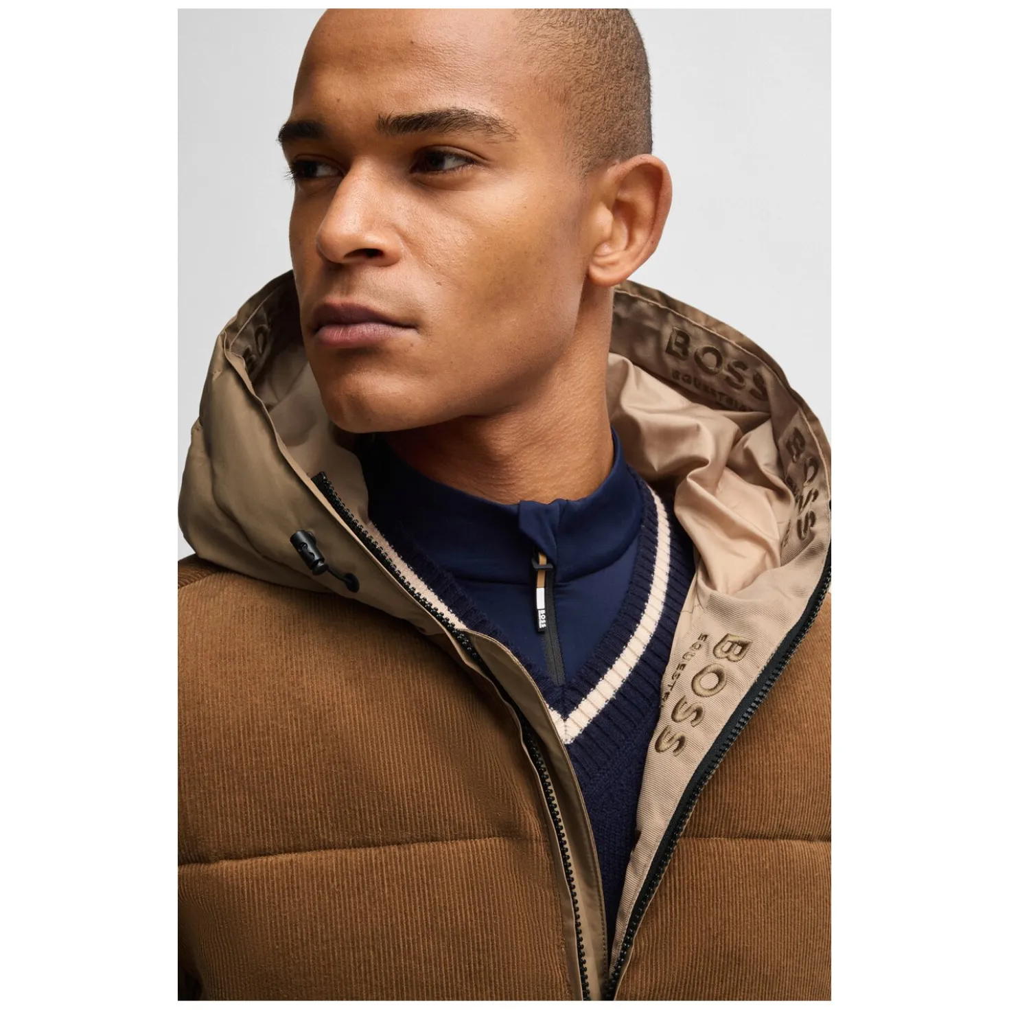 BOSS EQUESTRIAN Cord Pufferjacke Tomas