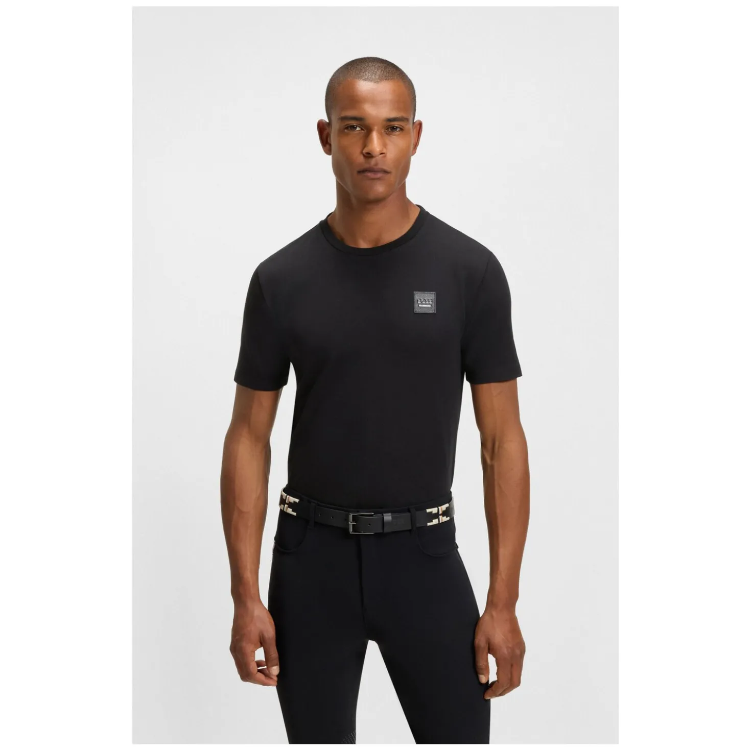 BOSS EQUESTRIAN T-Shirt Pierce mit Patch