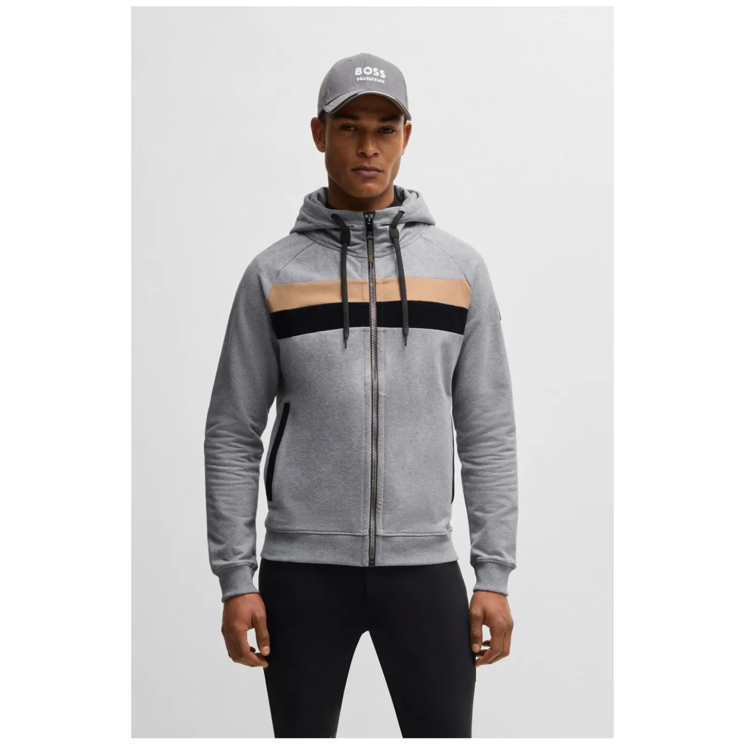 BOSS EQUESTRIAN Zip-Hoodie River