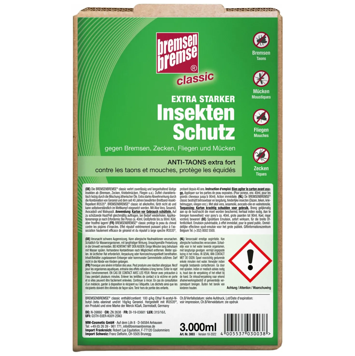 bremsenbremse Insektenschutz Classic