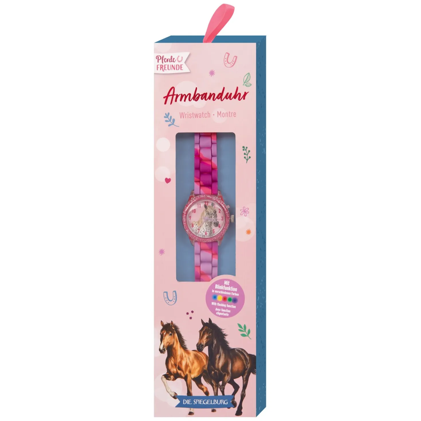 DIE SPIEGELBURG Armbanduhr Pferdefreunde