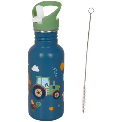 DIE SPIEGELBURG Edelstahlflasche Traktor Kleine Freunde