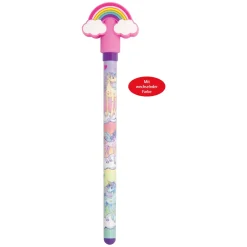 DIE SPIEGELBURG Gelstift mit Regenbogenmuster Einhorn-Paradies