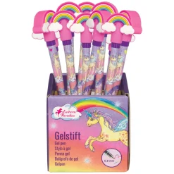 DIE SPIEGELBURG Gelstift mit Regenbogenmuster Einhorn-Paradies