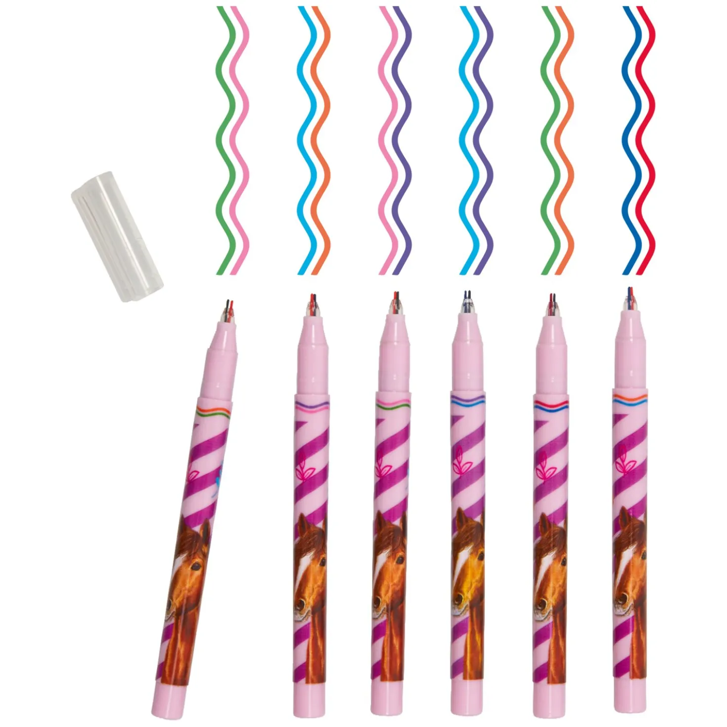 DIE SPIEGELBURG 2-Linien-Stift Pferdefreunde
