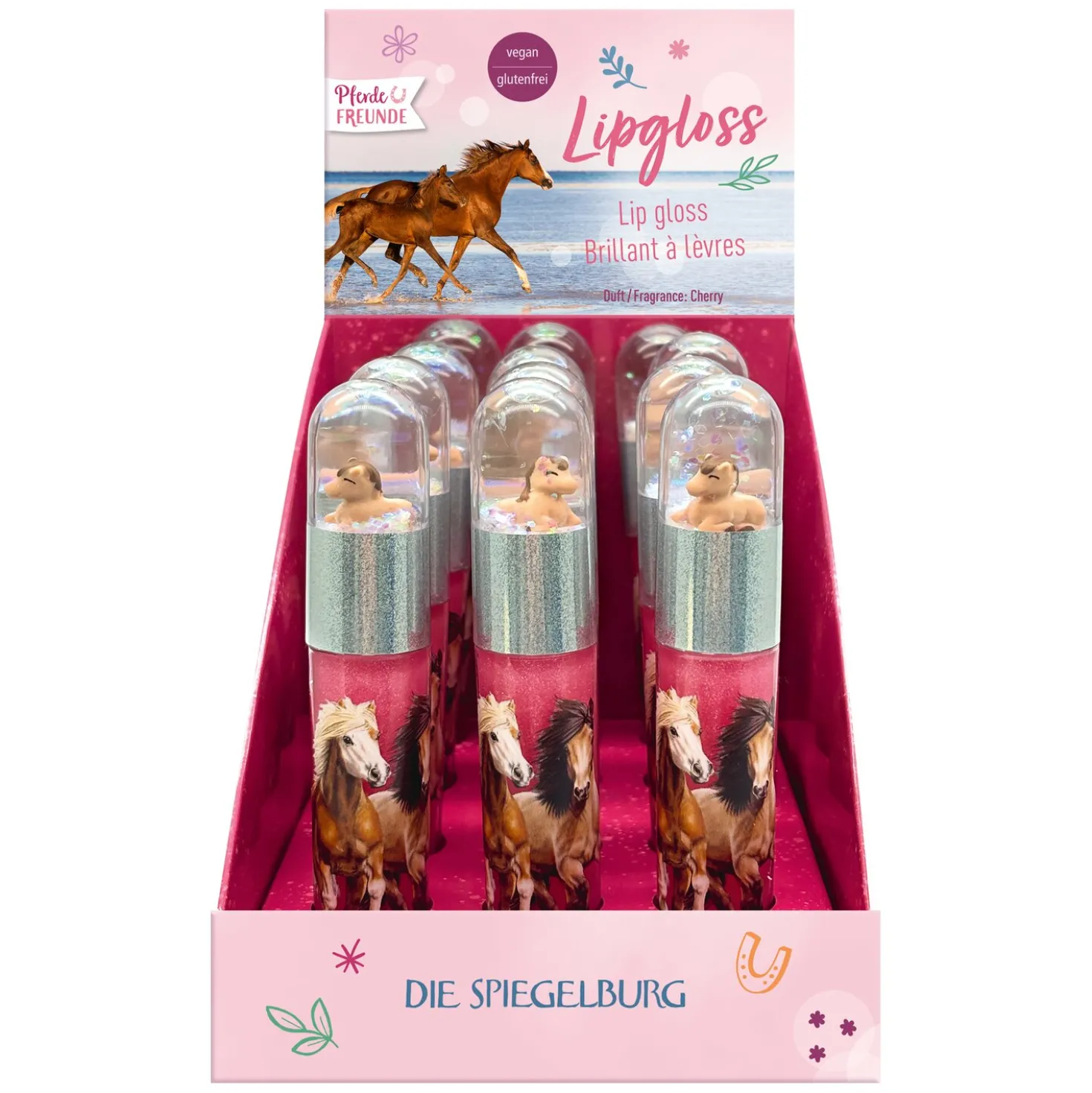 DIE SPIEGELBURG Lipgloss Pferde FREUNDE