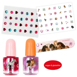 DIE SPIEGELBURG Nail-Set Pferde FREUNDE
