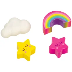 DIE SPIEGELBURG Radierer-Set Einhorn-Paradies