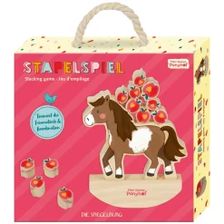 DIE SPIEGELBURG Stapelspiel Mein kleiner Ponyhof
