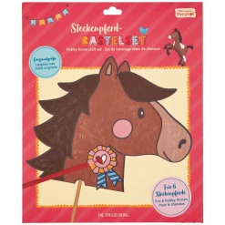 DIE SPIEGELBURG Steckenpferd-Bastelset Mein kleiner Ponyhof