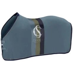 ESKADRON Classic Sports Abschwitzdecke Fleece Stripes