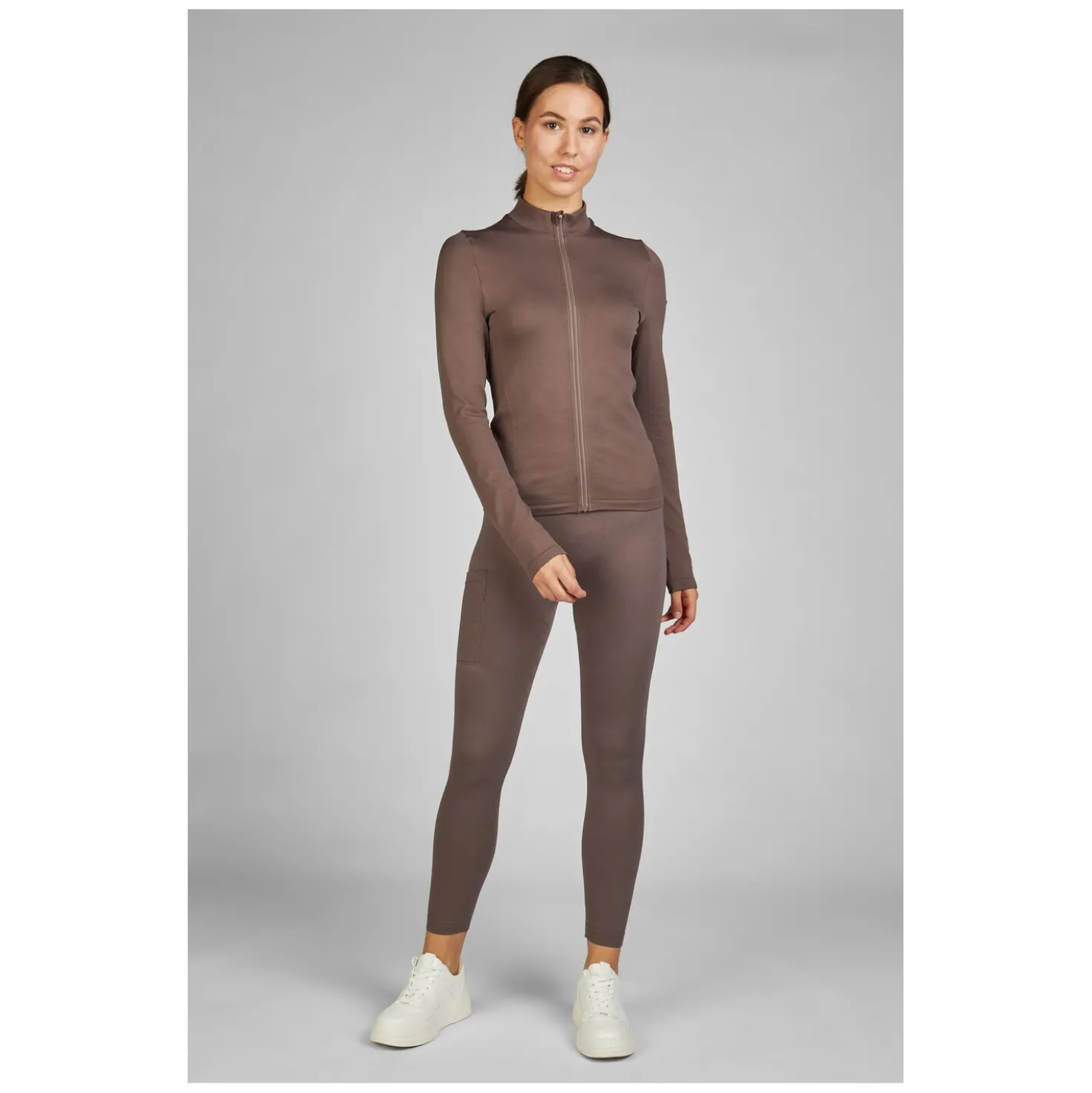 ESKADRON Classic Sports Zip-Shirt Seamless