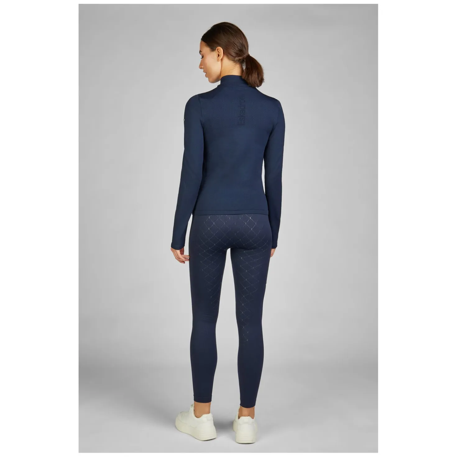 ESKADRON Classic Sports Zip-Shirt Seamless