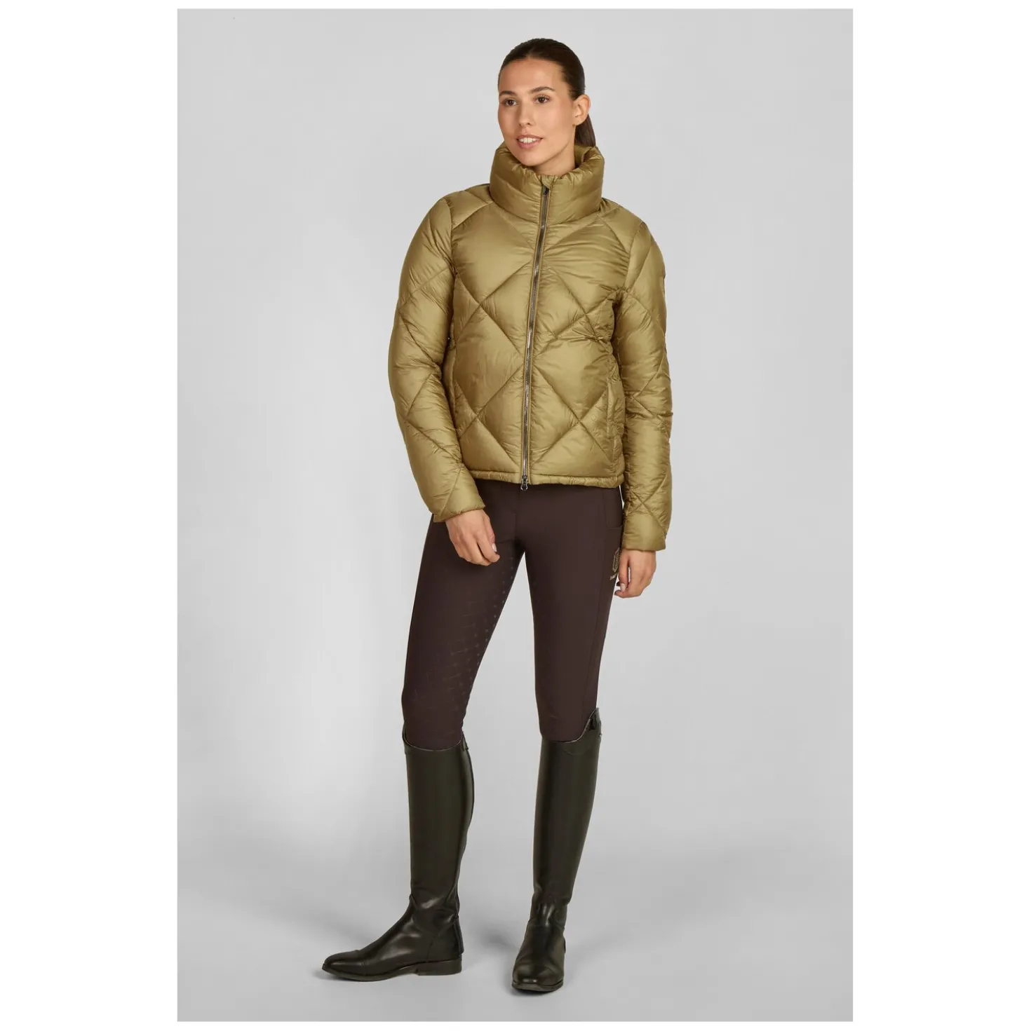 ESKADRON Heritage Steppjacke in Glanzoptik