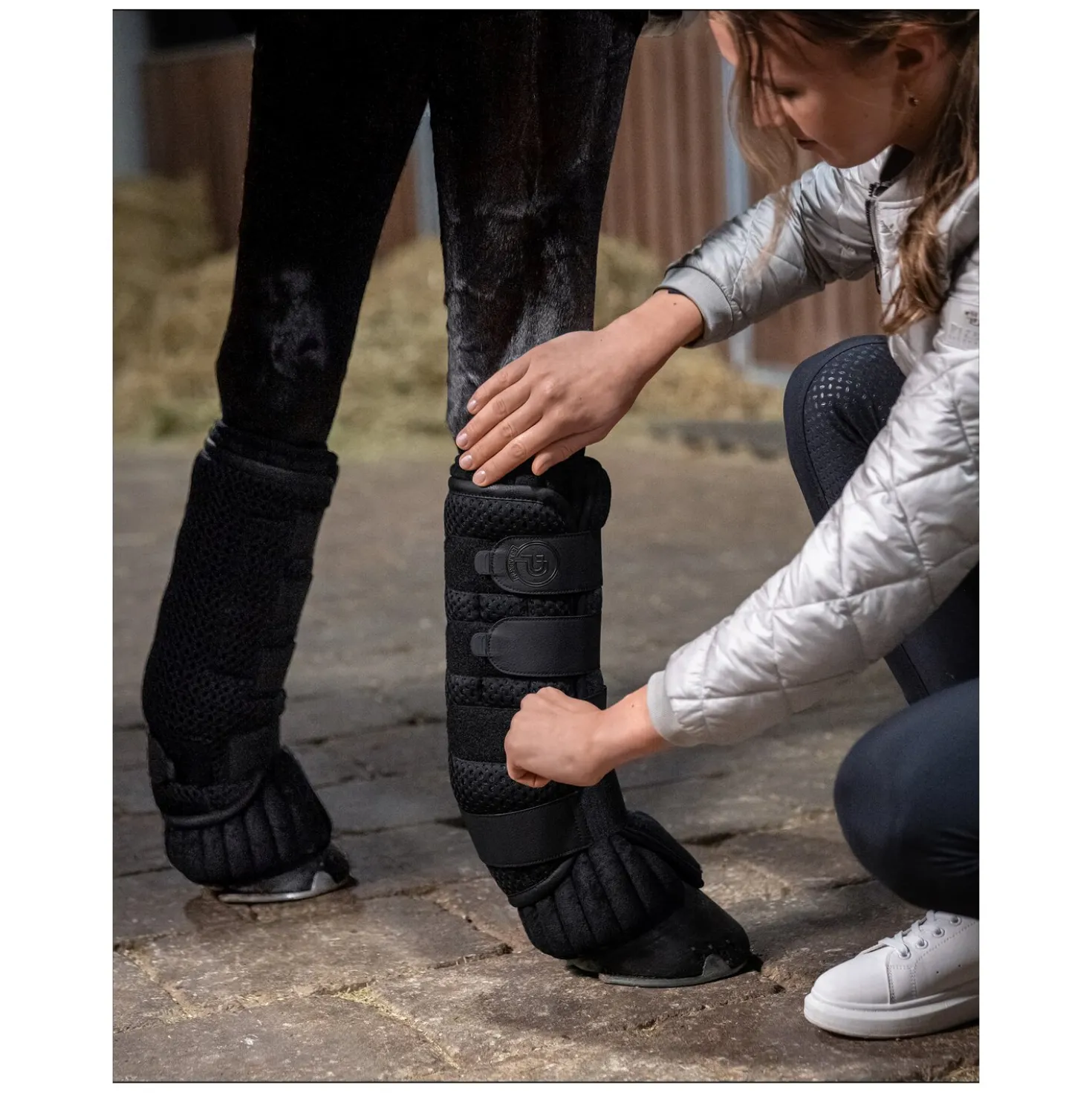 ESKADRON Platinum Transportgamaschen Climatech Mesh Boots