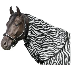 Horse-friends Halsteil zur Fliegendecke mit Zebra-Muster