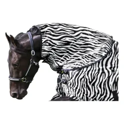 Horse-friends Halsteil zur Fliegendecke mit Zebra-Muster