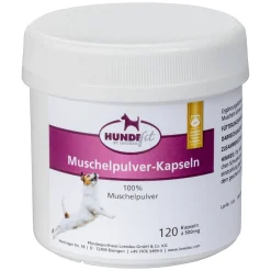 HUNDEfit by Loesdau Muschelpulver-Kapseln pur für Hunde