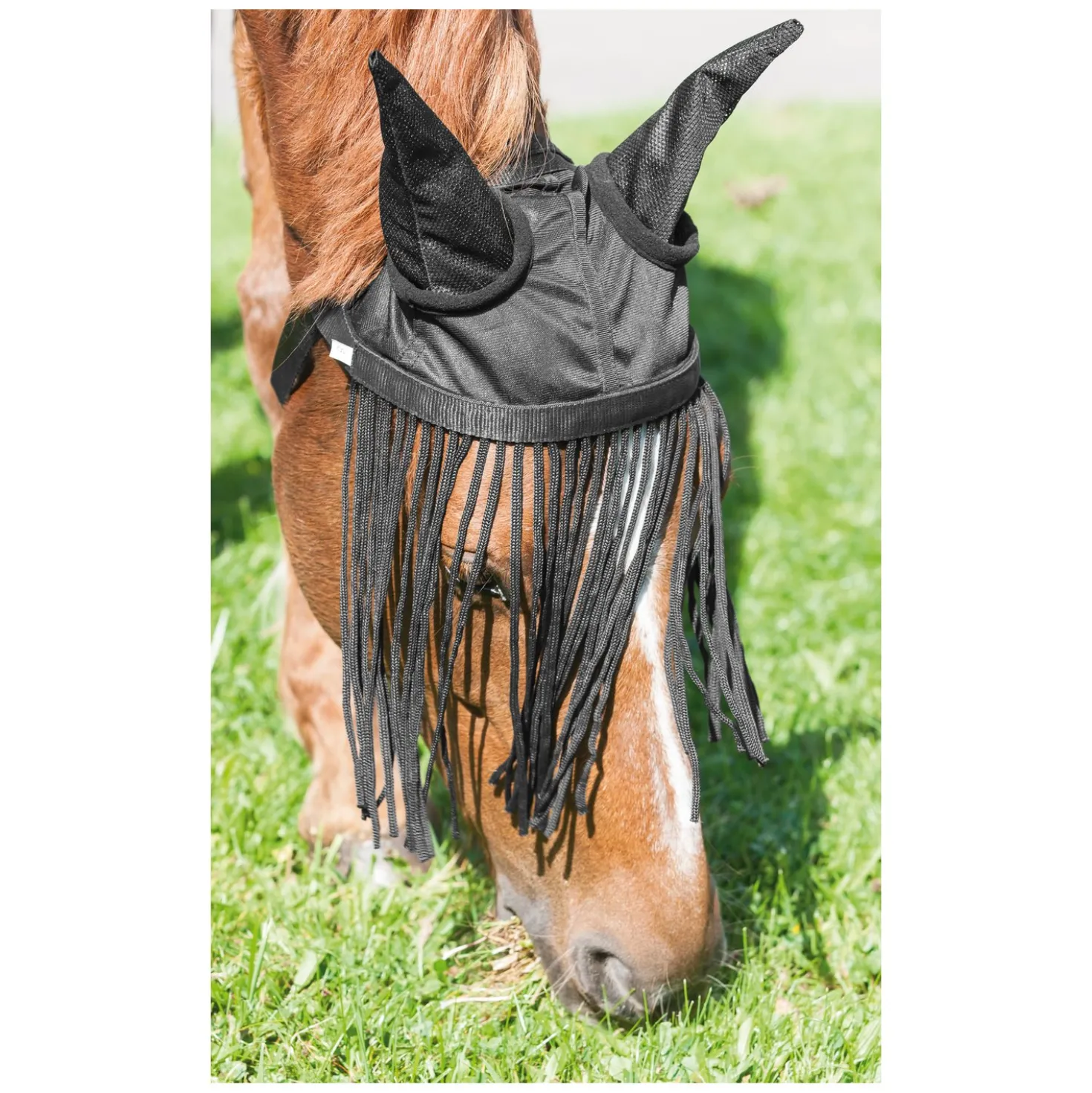 IRISh INNOVATION Fliegenhaube mit Fransenstirnband
