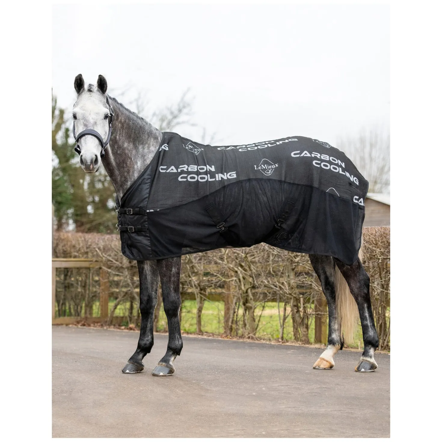 LeMieux Abschwitzdecke Carbon Cooler Rug