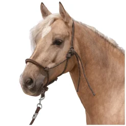 L-pro West Knotenhalfter mit Seil