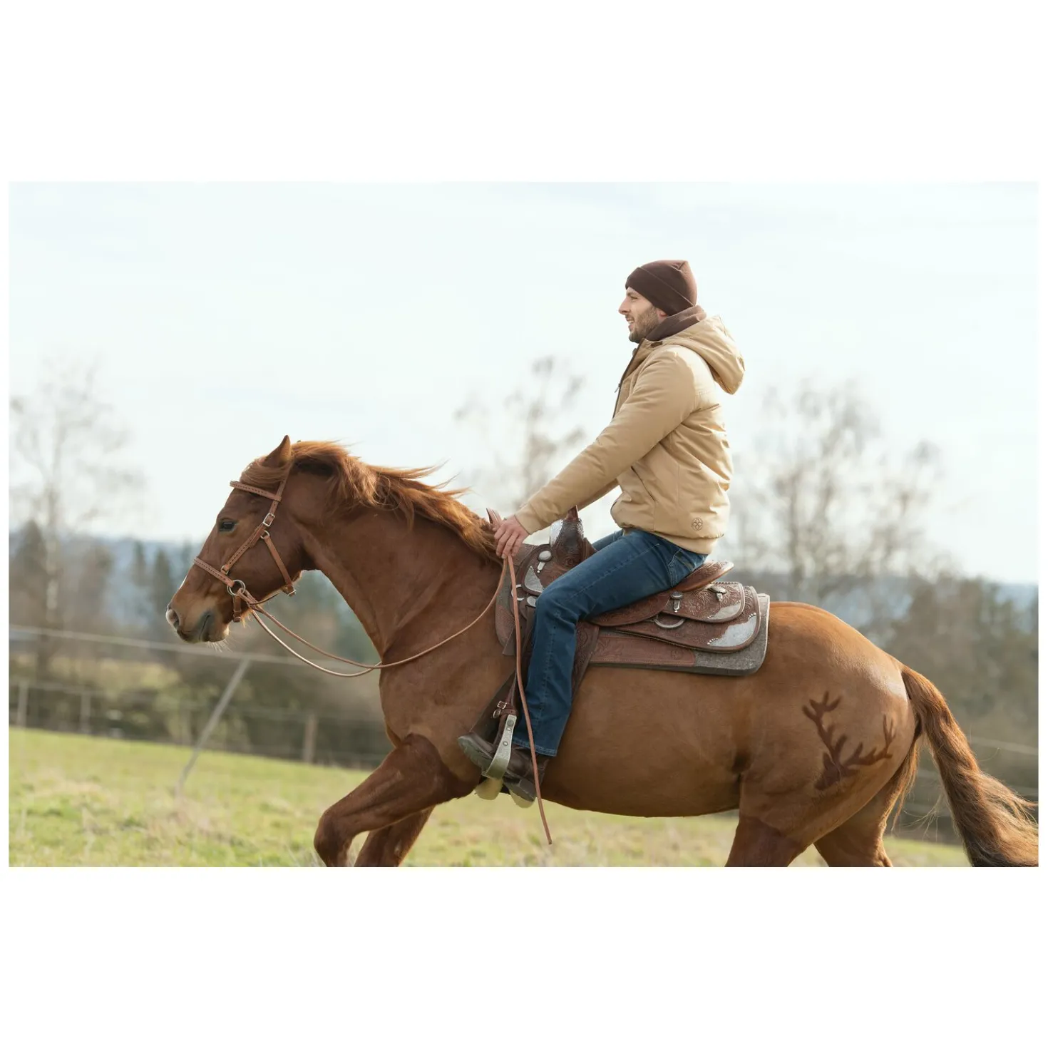 Passion 4Q Canvas Bomberjacke für Herren