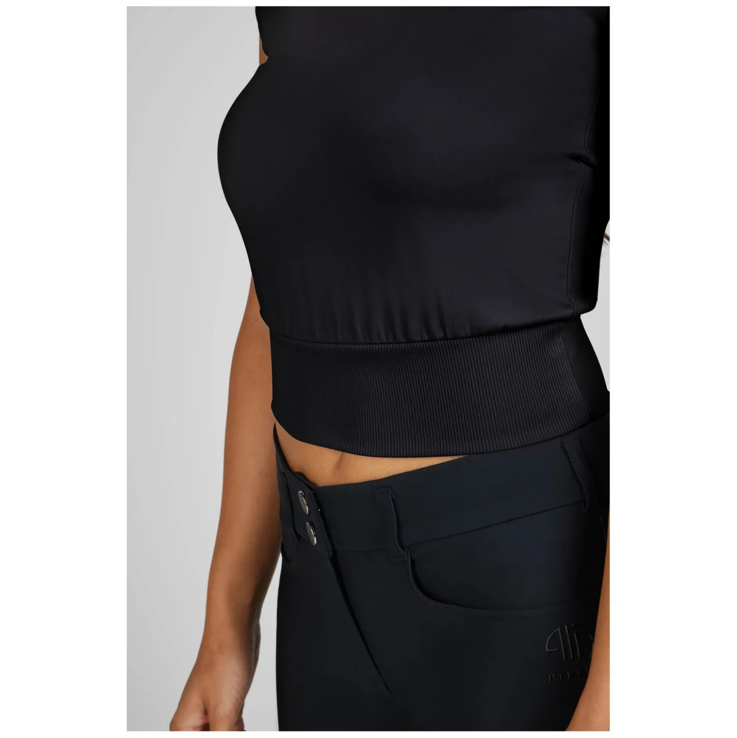 PIKEUR Athleisure Cropped Funktionsshirt