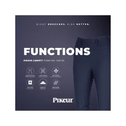PIKEUR Athleisure Reithose Seamless-Thight Linnett Highwaist SD