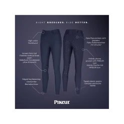 PIKEUR Athleisure Reithose Seamless-Thight Linnett Highwaist SD