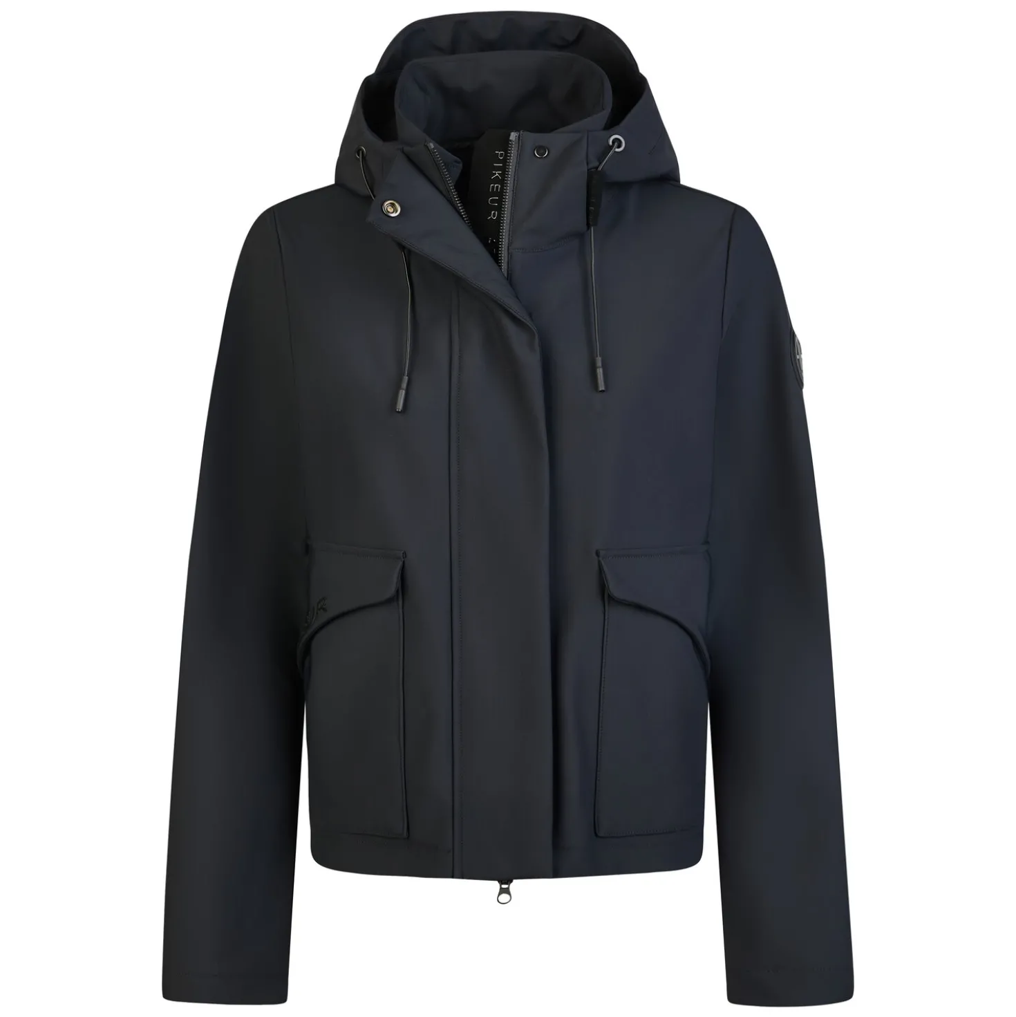 PIKEUR Athleisure Softshelljacke mit Kapuze