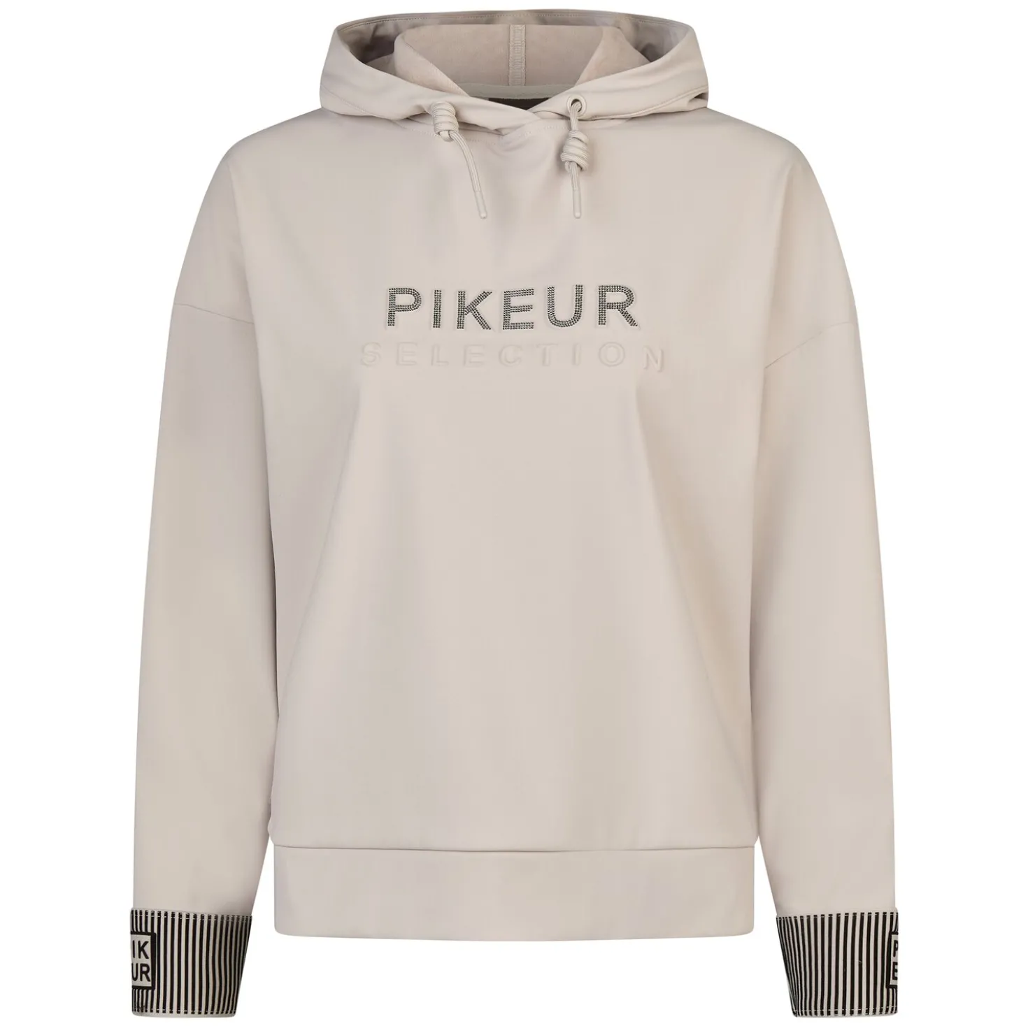 PIKEUR Funktions-Sweater mit Kapuze