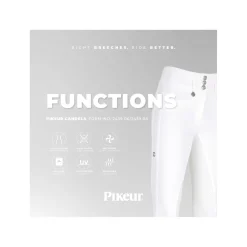 PIKEUR Highwaist Gesäßeinsatz-Reithose New Candela FFL