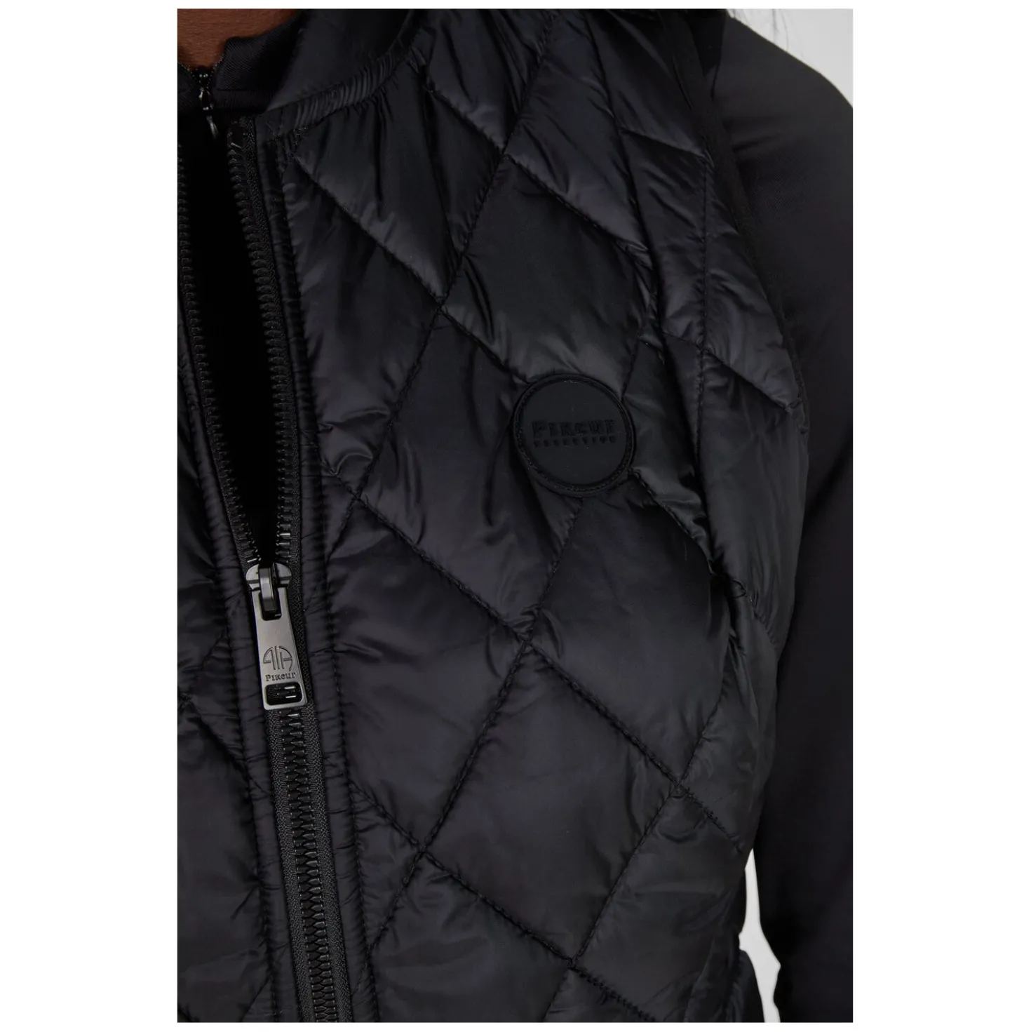PIKEUR Selection Steppweste mit Collegekragen QULITED VEST