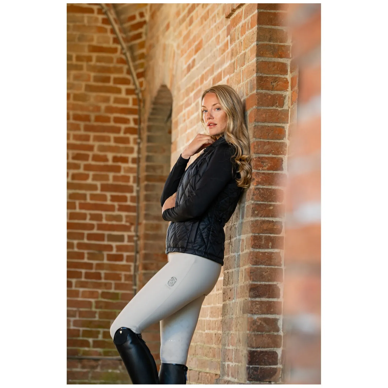 PIKEUR Selection Steppweste mit Collegekragen QULITED VEST
