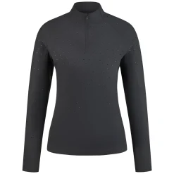 PIKEUR Selection Trainingsshirt mit Rhinestones FUNCTION ZIP SHIRT