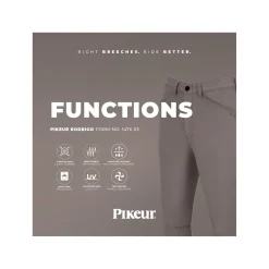 PIKEUR Sports Collection Kniebesatz-Reithose New Rodrigo KN, für Herren