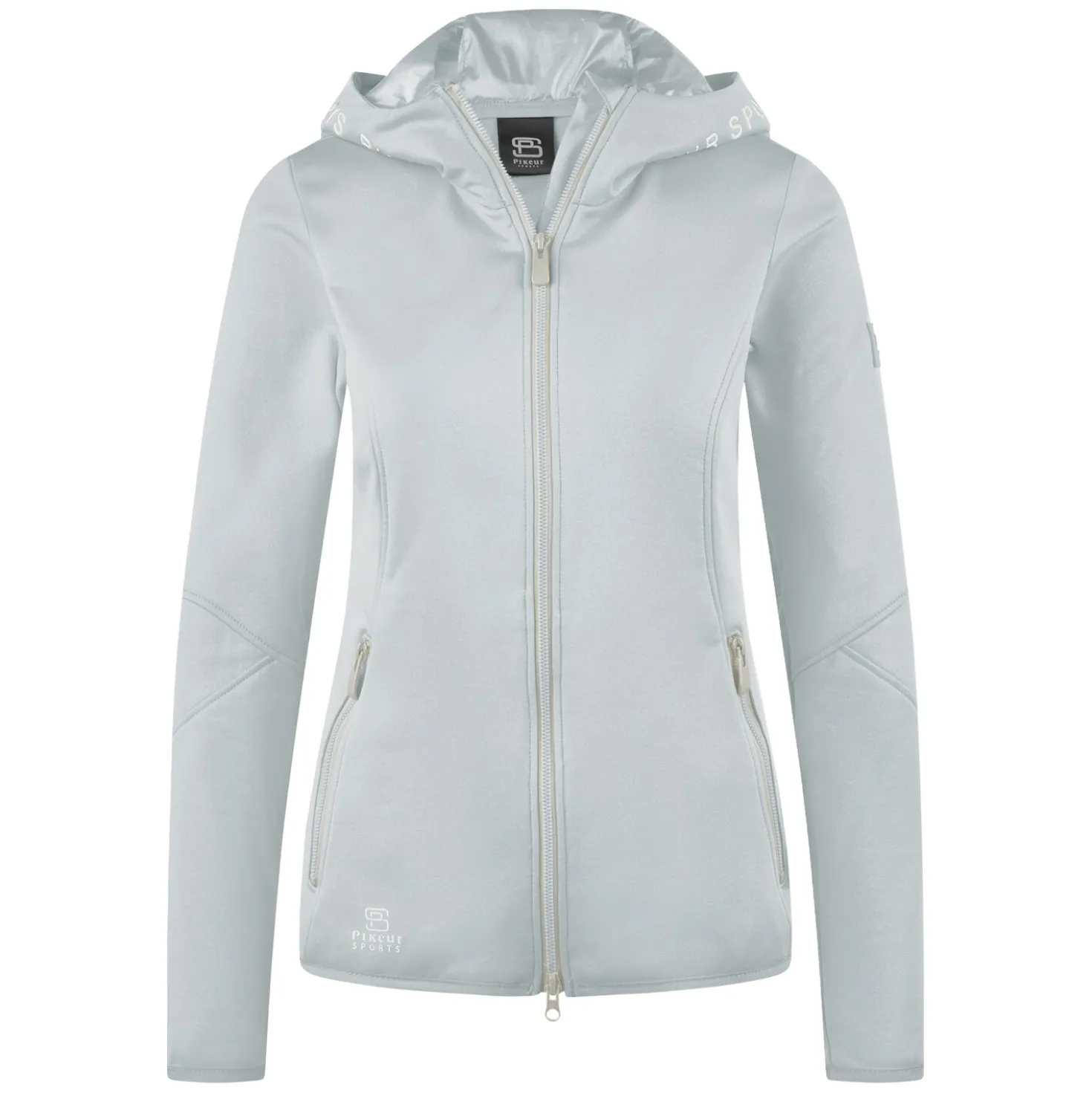 PIKEUR Sports Collection Sommer-Fleecejacke mit Kapuze
