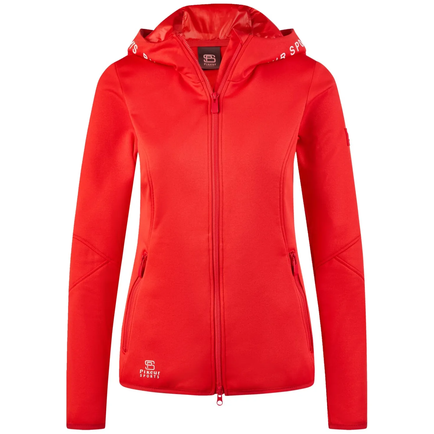 PIKEUR Sports Collection Sommer-Fleecejacke mit Kapuze