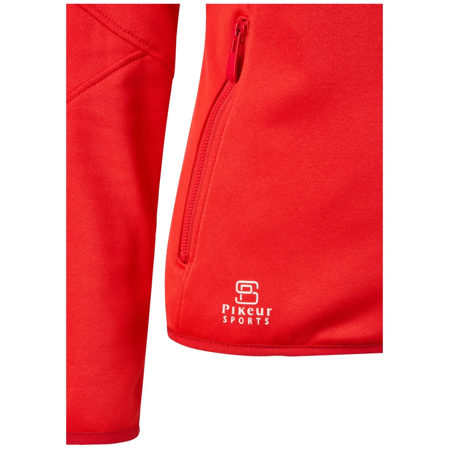 PIKEUR Sports Collection Sommer-Fleecejacke mit Kapuze