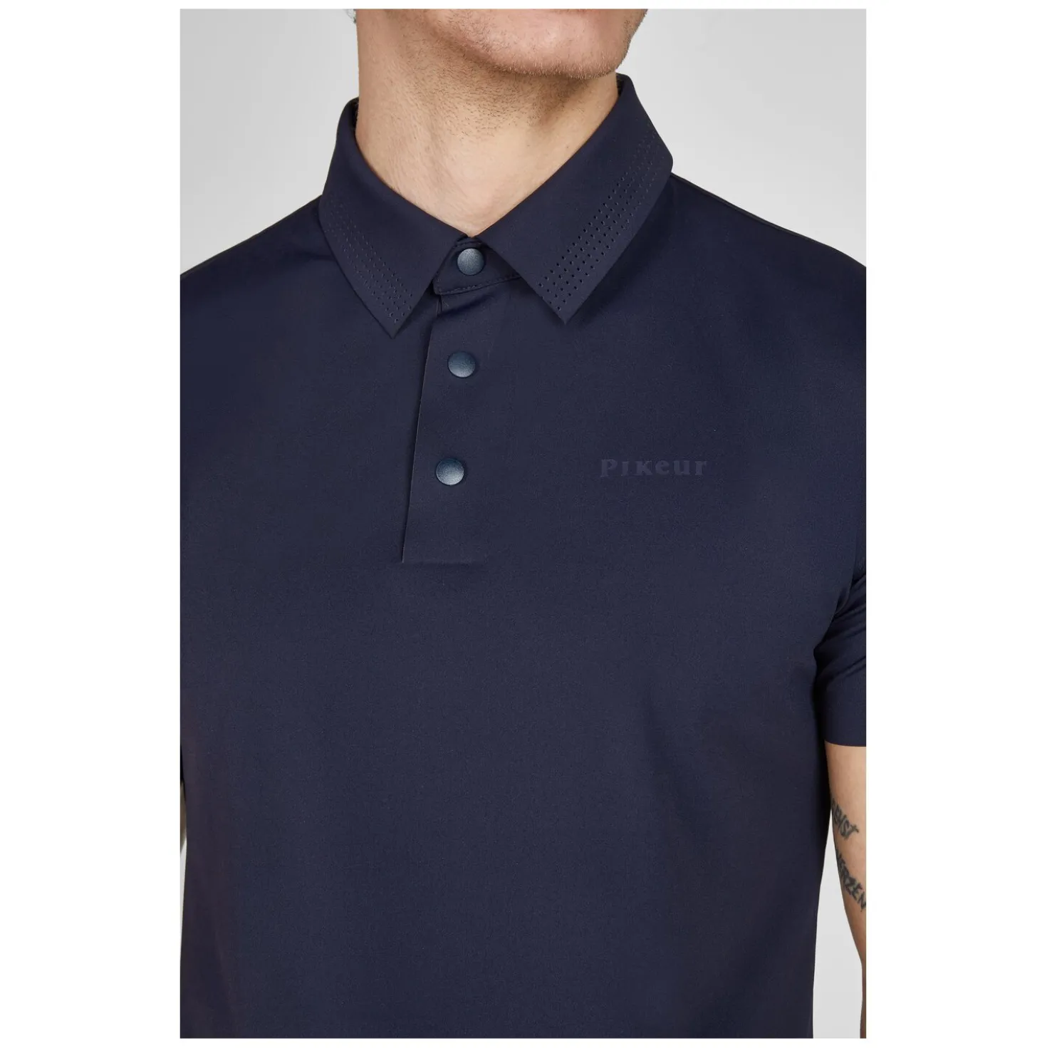 PIKEUR Sports Herren Funktions-Poloshirt
